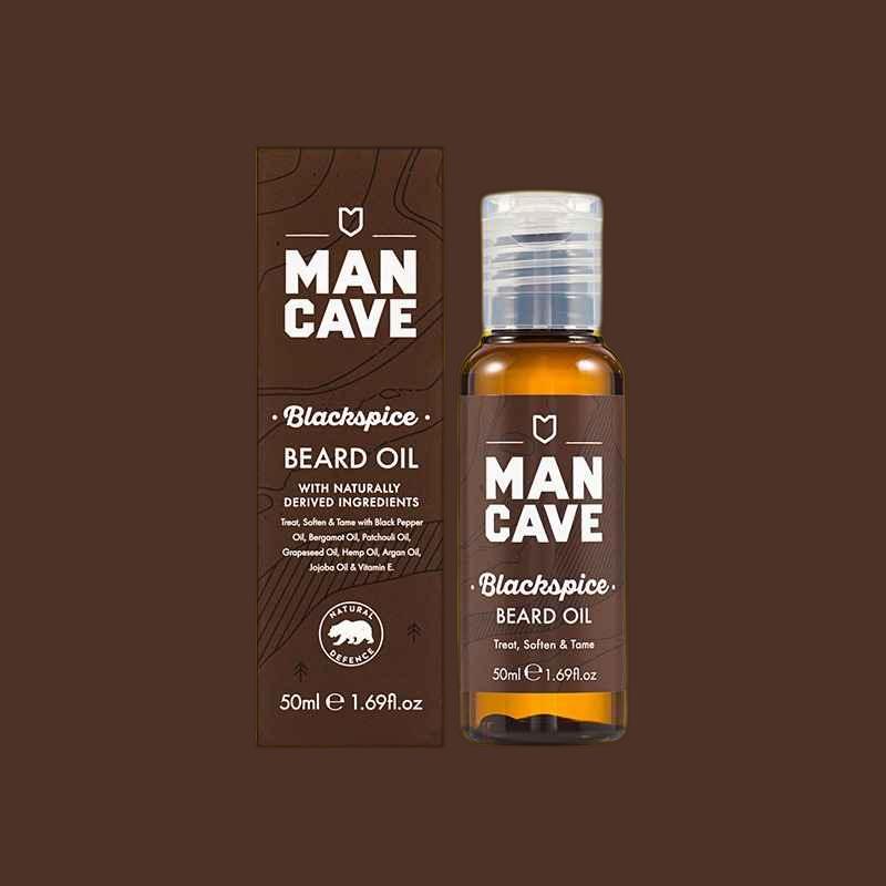 Beard Oil Die Cut Box