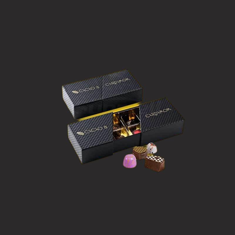 Custom Gold Foiled Drawer Boxes