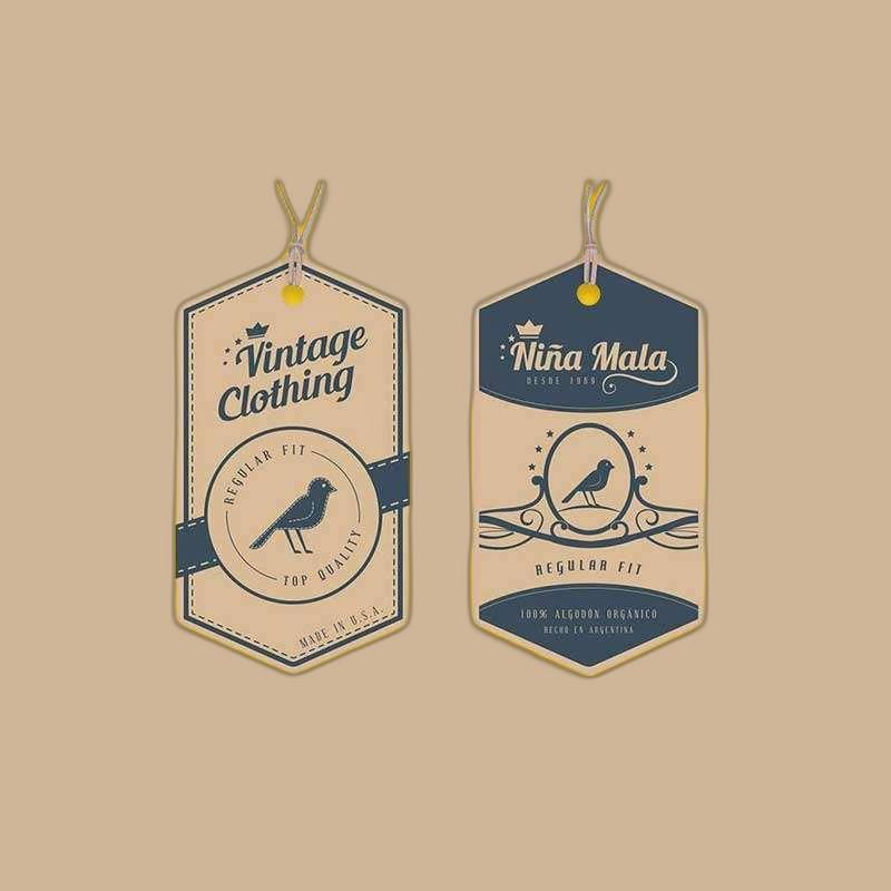 Custom Kraft Eco Friendly Hangtags