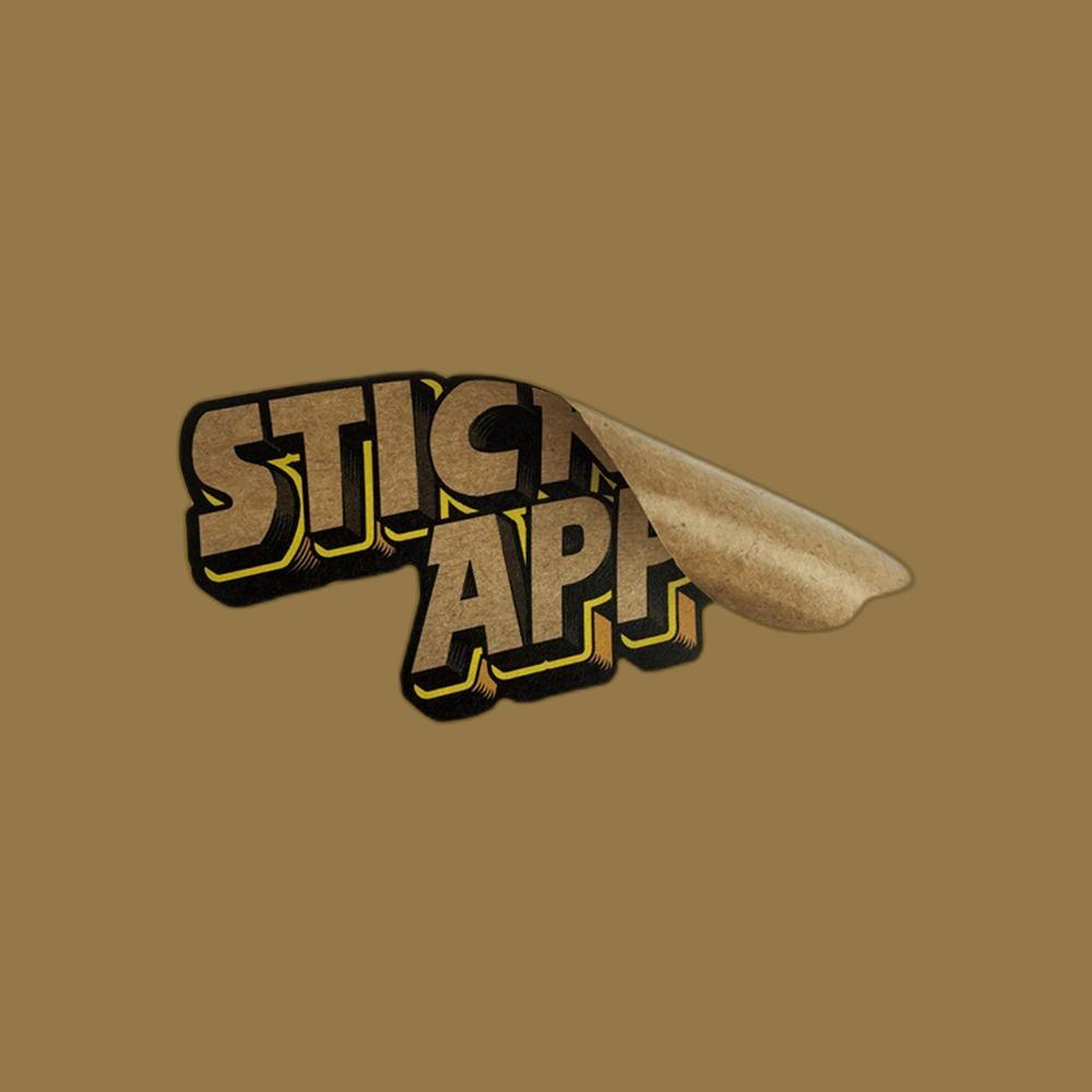 Custom Kraft Stickers
