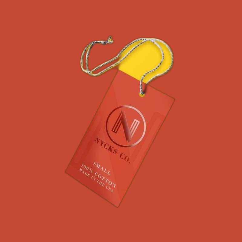 Custom Made Glossy Hang tags