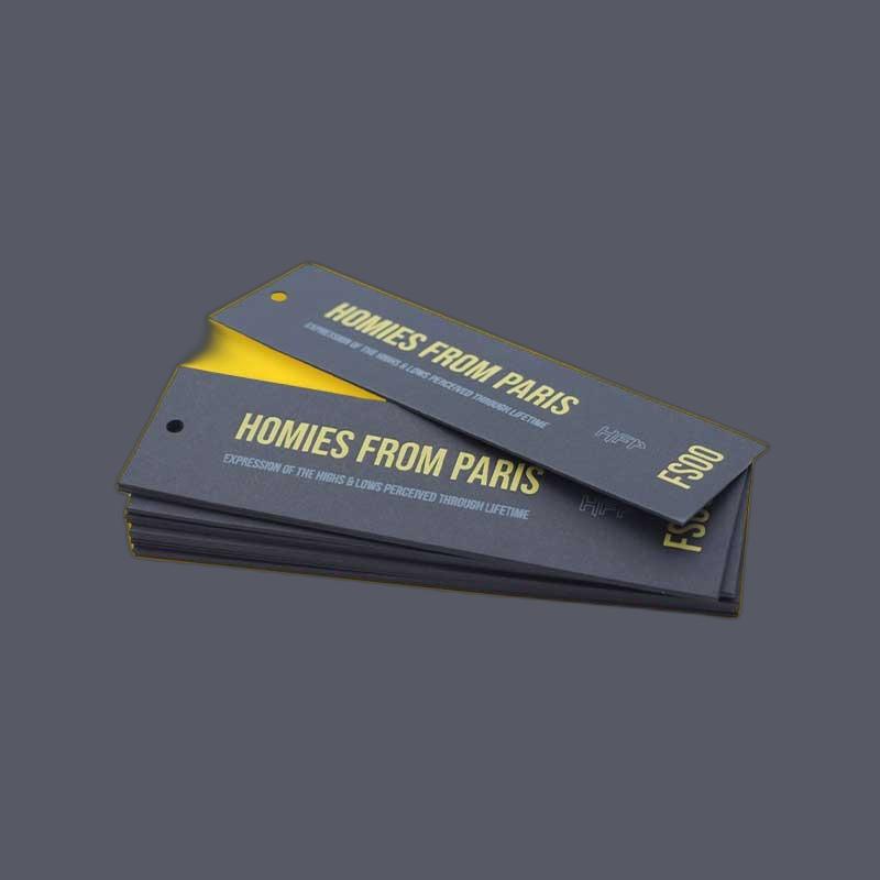 Custom Made Hang tags in Bulk