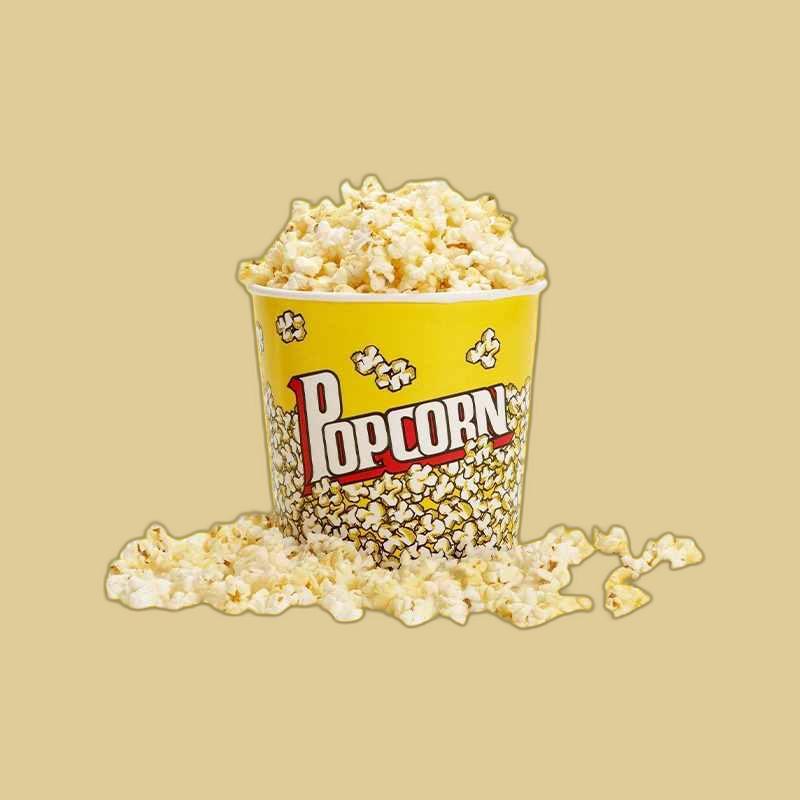Custom Printed Matte Finish Popcorn Boxes