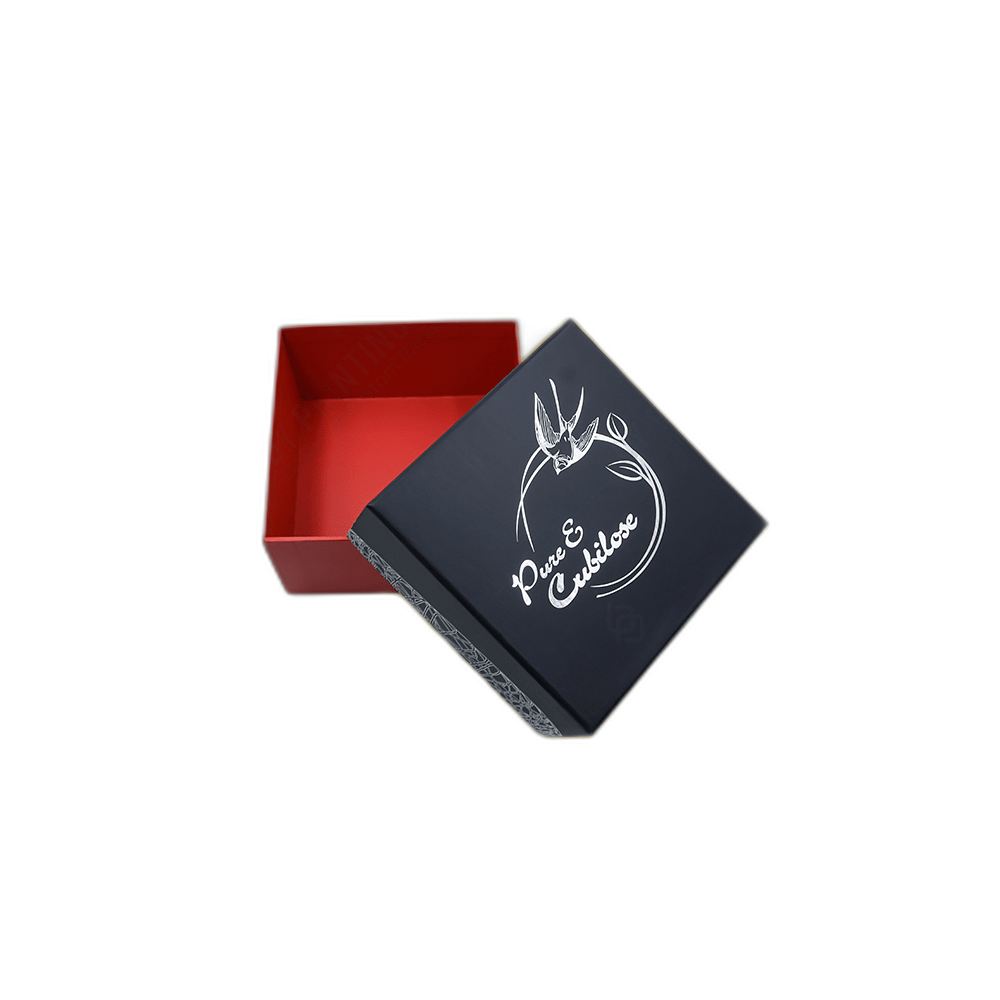 Custom Silver Foiled Rigid Boxes