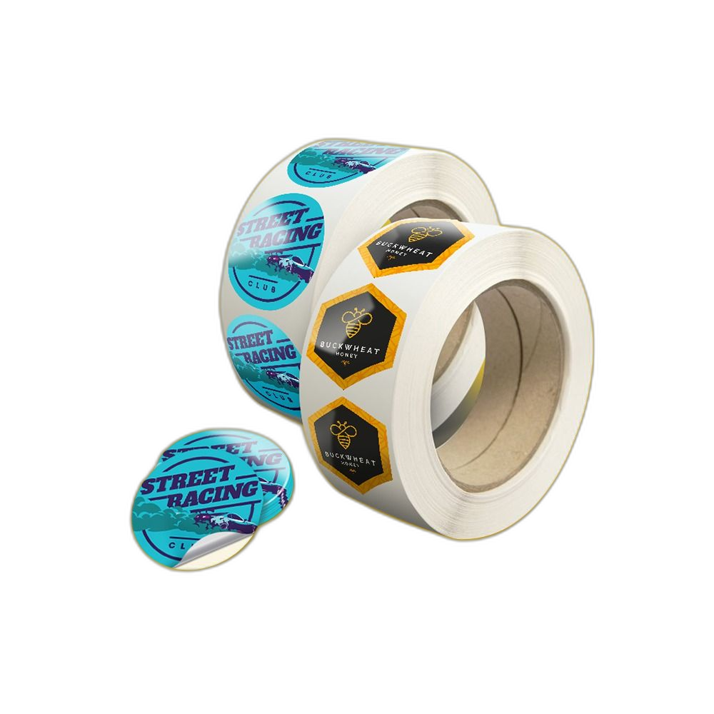 Custom Made Stickers Roll