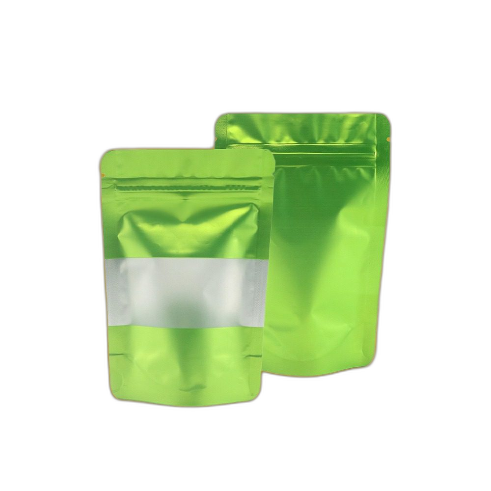 Foil Mylar Pouch Bag For Food with PVC window