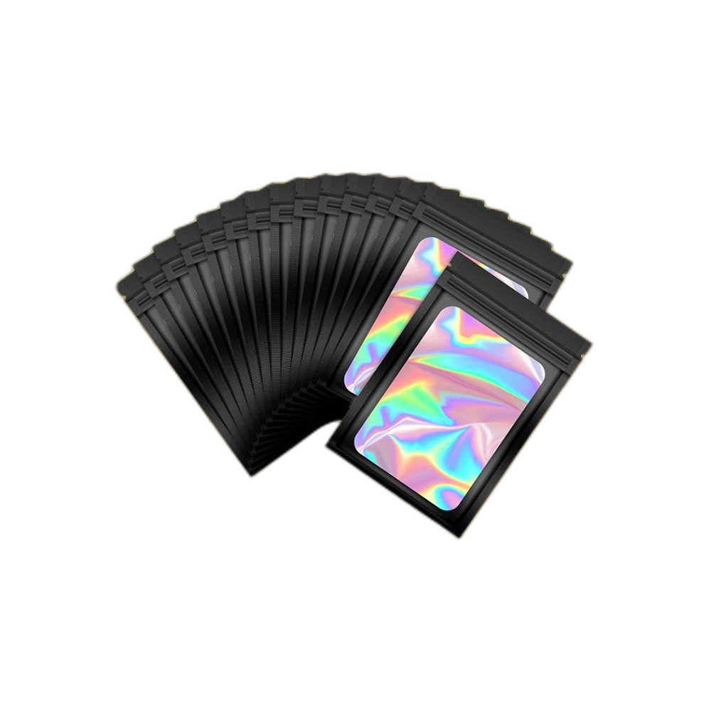 Foil Mylar Pouch Bag For Food with PVC window