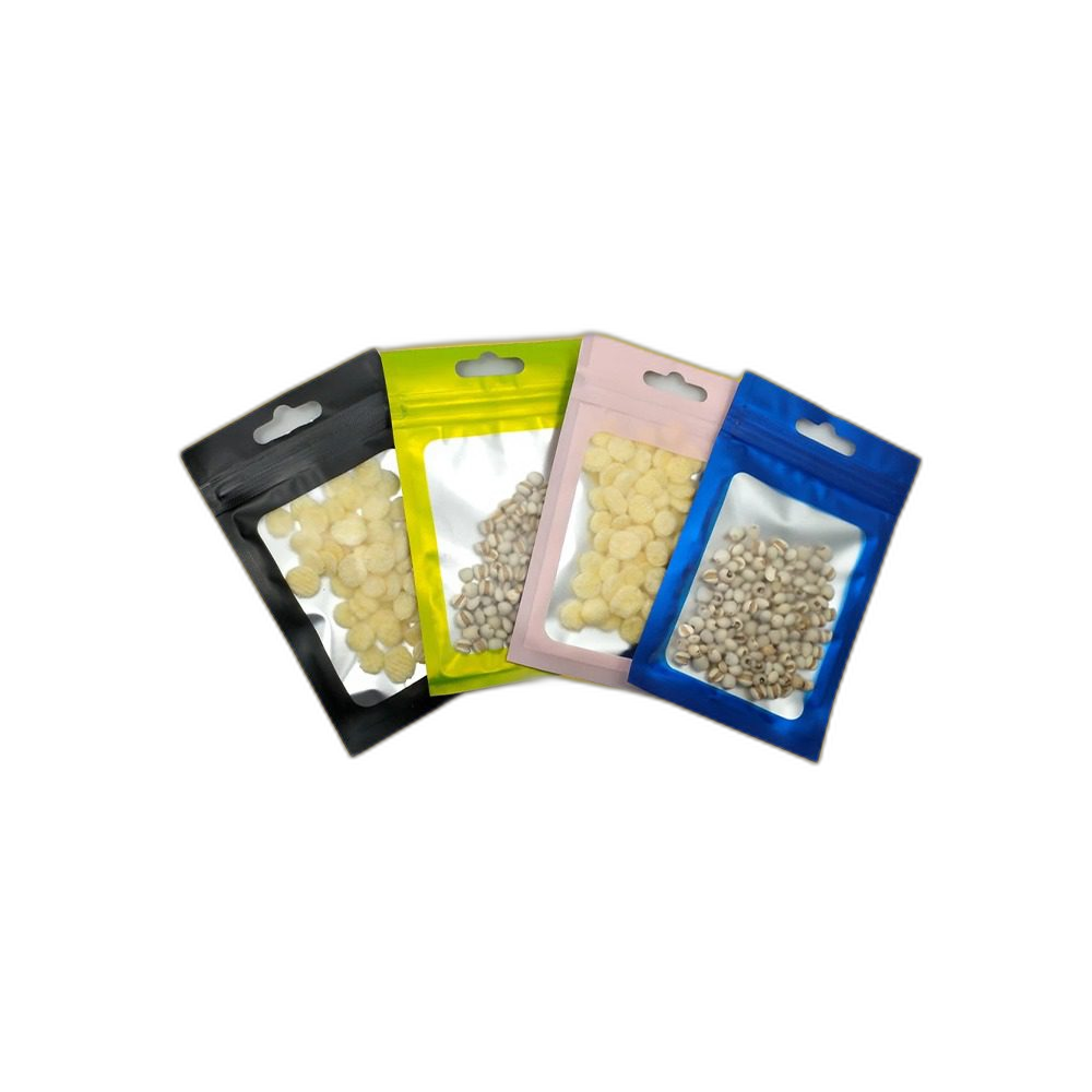 Foil Mylar Pouch Bag For Food with PVC window