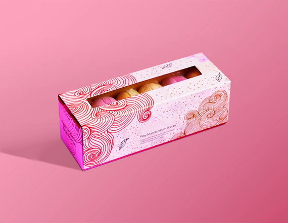 Bath Bomb Box With Handle