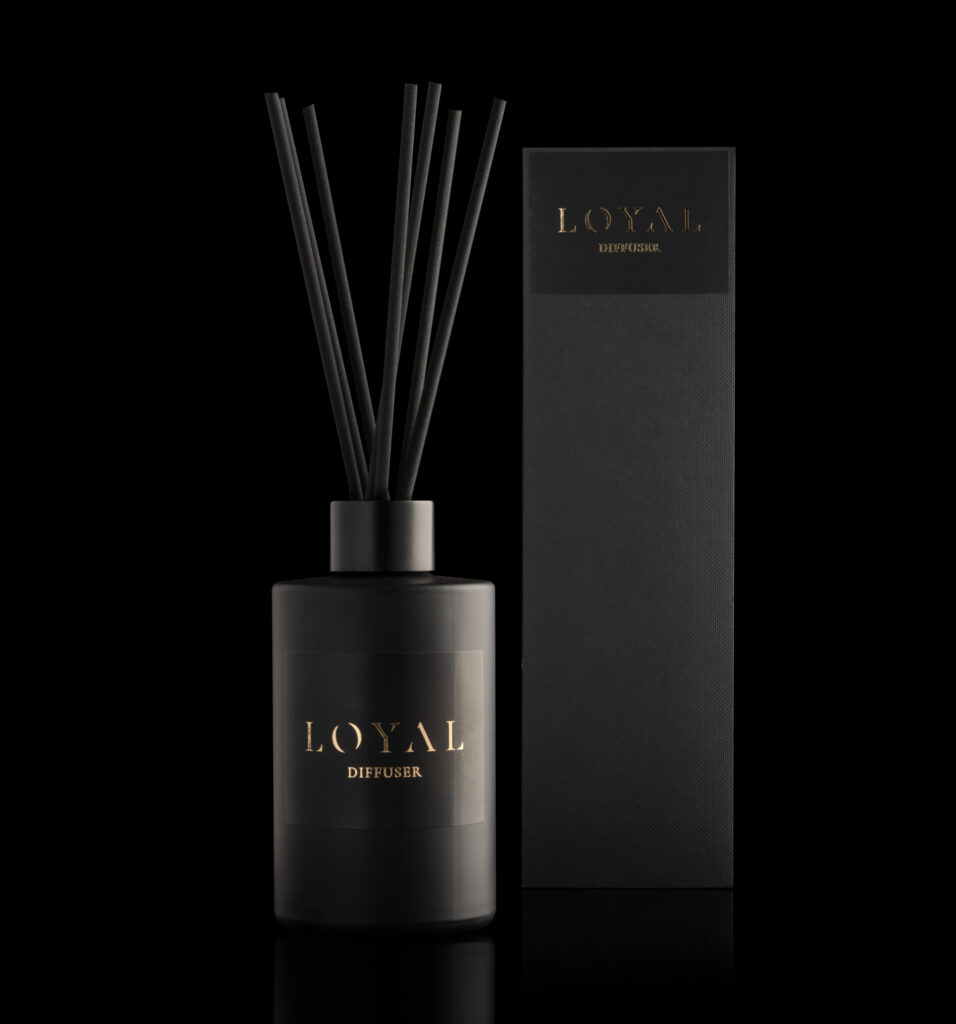 Black Reed Diffuser Box