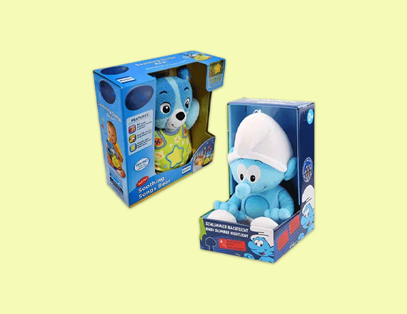 Toy Box With Die Cut